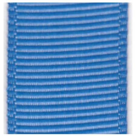 Papilion Papilion R074200090337100Y .38 in. Grosgrain Ribbon 100 Yards - Capri Blue R074200090337100Y